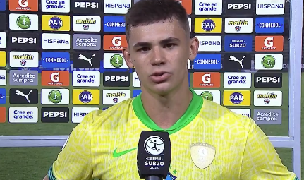 O que disse jogador do Brasil após goleada de 6 a 0 da Argentina no Sul-Americano Sub-20