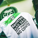 Coritiba promove ação contra racismo em jogo do Campeonato Paranaense