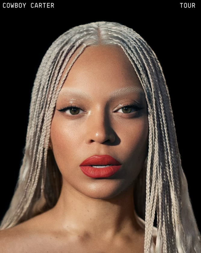 Na madrugada, Beyoncé anuncia turnê do álbum Cowboy Carter