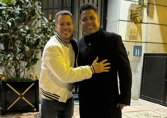Empresário paga R$ 180 mil por jantar com Ronaldo Fenômeno na Espanha; entenda