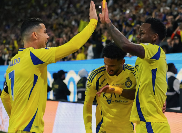 Cristiano Ronaldo marca, e Al-Nassr goleia Al-Feiha pelo Campeonato Saudita