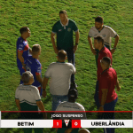 Jogo entre Betim e Uberlândia é suspenso após quedas de energia