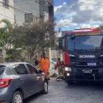 Casa pega fogo e deixa mãe e filha feridas no Carlos Prates, em BH