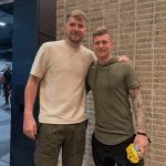 Ídolo do Real Madrid posa ao lado de astro da NBA e 'alfineta'