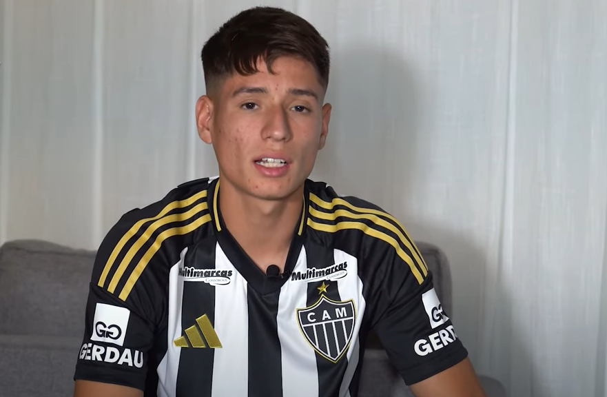Novo reforço do Atlético, Iván Román revela inspiração em zagueiro brasileiro