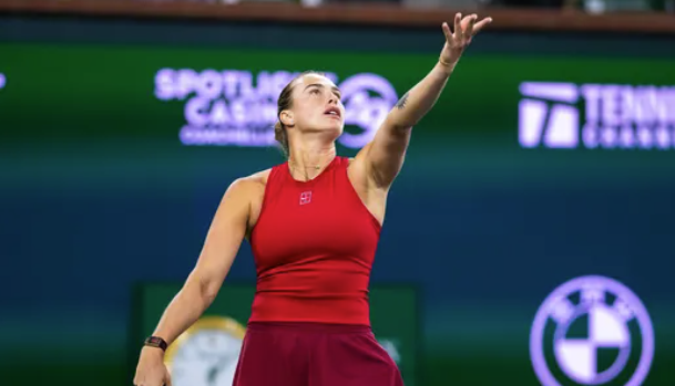 Tênis: em busca de título inédito, Sabalenka estreia com vitória no Indian Wells