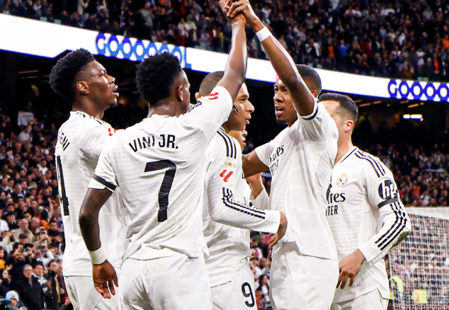 Com golaço de Vini Jr, Real Madrid vence Rayo Vallecano pelo Espanhol