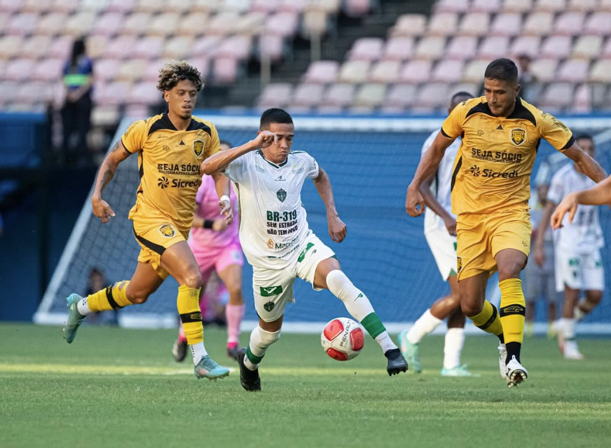 Amazonas vence Manaus nos pênaltis e é campeão do 1° turno do Campeonato Amazonense