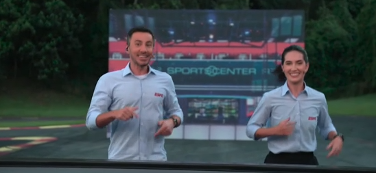Jornalistas da ESPN apresentam programa correndo; entenda