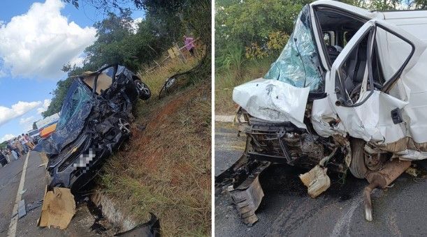 Mãe e filho de 7 anos morrem em acidente de trânsito na MGC-135, no Norte de Minas