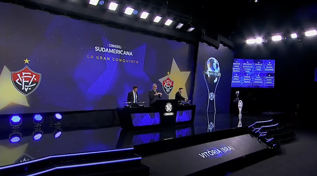Conmebol comete gafe em sorteio da Copa Sul-Americana; veja