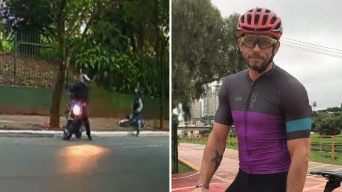 Homem que matou ciclista mineiro em SP foi preso com arma do crime em novo assalto