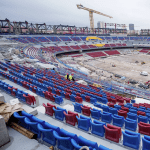 Barcelona atualiza previsão de inauguração do Camp Nou