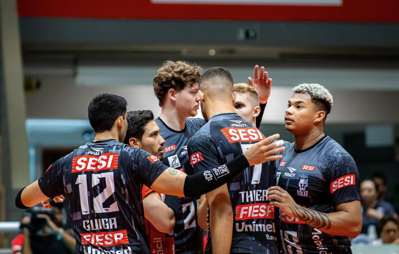 Sesi Bauru mostra força e vence Itambé Minas pela Superliga Masculina