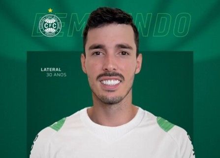 Coritiba anuncia contratação de lateral ex-Inter