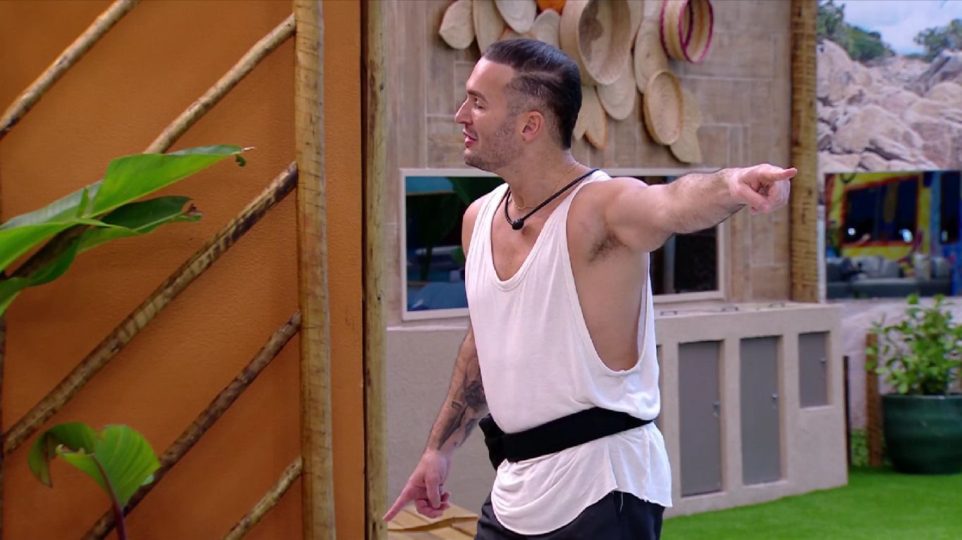 No Paredão, Diego faz promessa se permanecer no BBB 25: 'maior que a dela'