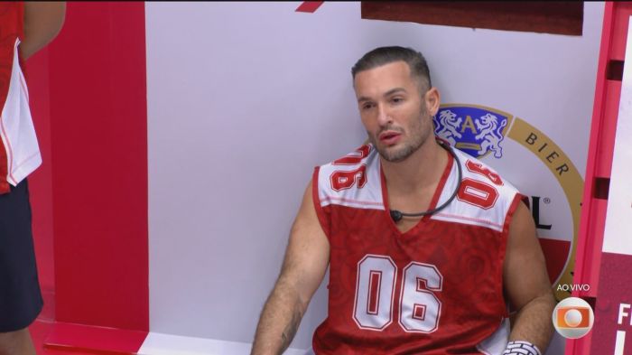 Diego Hypolito passou mal após Prova do Líder no BBB 25