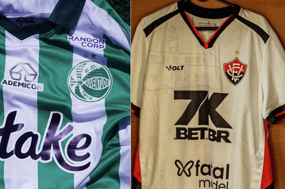 Juventude e Vitória estão escalados para a estreia no Campeonato Brasileiro