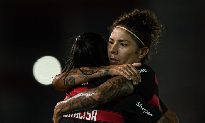 Com dois de Cristiane, Flamengo atropela 3B-AM no Brasileiro Feminino