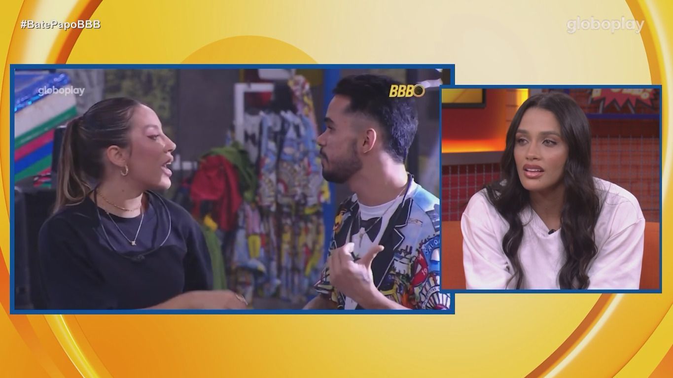 Eva descobre que Renata mentiu para ela após ser eliminada do BBB 25