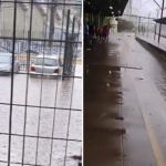 Temporal alaga estação de trem e deixa cidades da Grande SP debaixo d'água