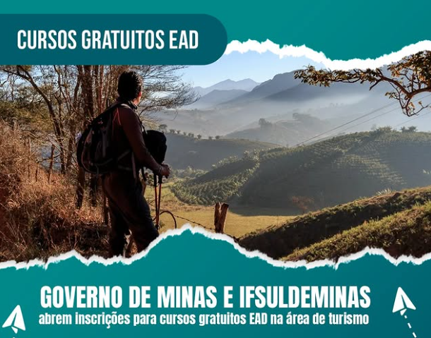 Cursos gratuitos do IF Sul de Minas na área de turismo recebem inscrições