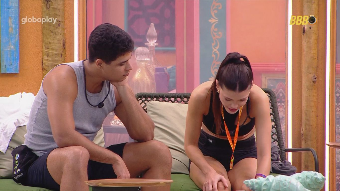 BBB 25: Vitória revela para aliados conversa comprometedora dos adversários