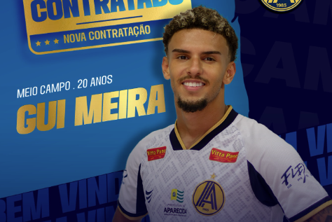 Clube da Série D anuncia contratação de Gui Meira, meia do Cruzeiro