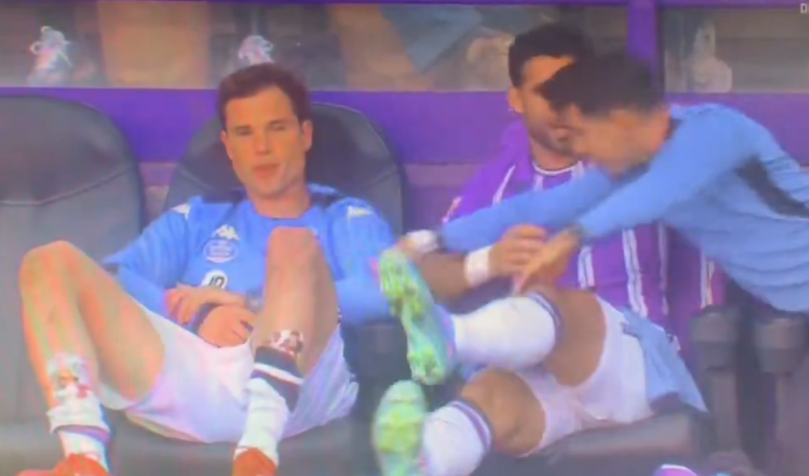 Jogadores do Valladolid são punidos após briga no banco de reservas
