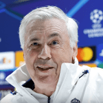 Ancelotti projeta duelo contra Arsenal e deposita confiança em Vini Jr.