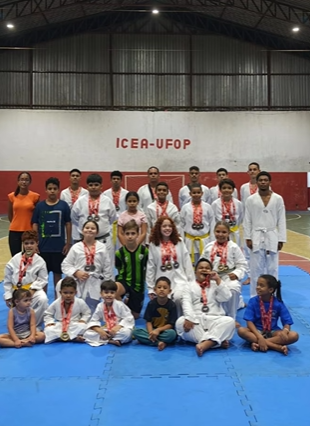 UFOP Monlevade rouba a cena no Campeonato Estadual de Taekwondo 2025