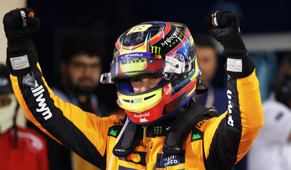 Piastri vence 'de ponta a ponta' GP do Bahrein e cola na briga pela liderança