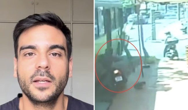 Vídeo: apresentador da Globo Minas escapa por um triz de acidente fatal