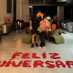 Neymar prepara surpresa para Bruna Biancardi em aniversário e se declara