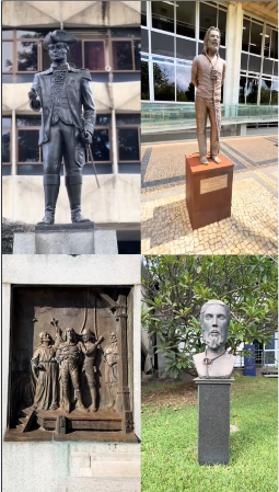 O lugar de Tiradentes, homenageado do 21 de abril