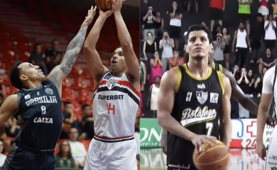 São Paulo e Botafogo vencem Brasília e Bauru na rodada final do NBB