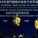 Hugo Calderano é o primeiro 'americano' campeão mundial no Tênis de Mesa