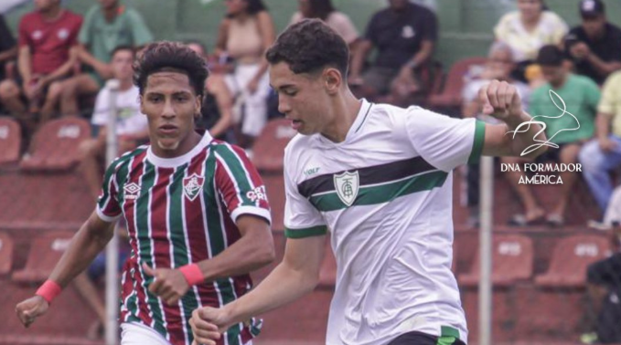 Fluminense e América empatam pelo Brasileiro Sub-20 e seguem perto da zona de rebaixamento