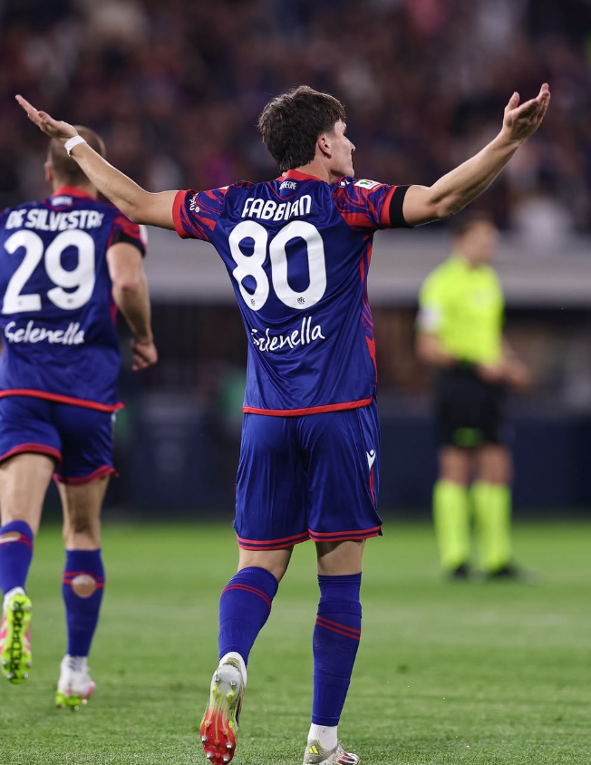 Bologna volta a vencer Empoli e vai à final da Copa da Itália