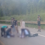 Acidente com motociclista paralisa BR-356 entre Ouro Preto e Cachoeira do Campo