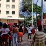 Ato em alusão ao Dia do Trabalhador é realizado na Afonso Pena, no centro de BH