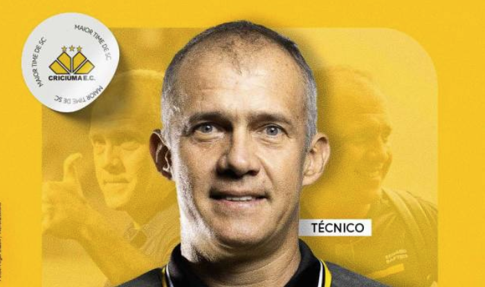 Criciúma anuncia contratação do técnico Eduardo Baptista até o fim de 2025