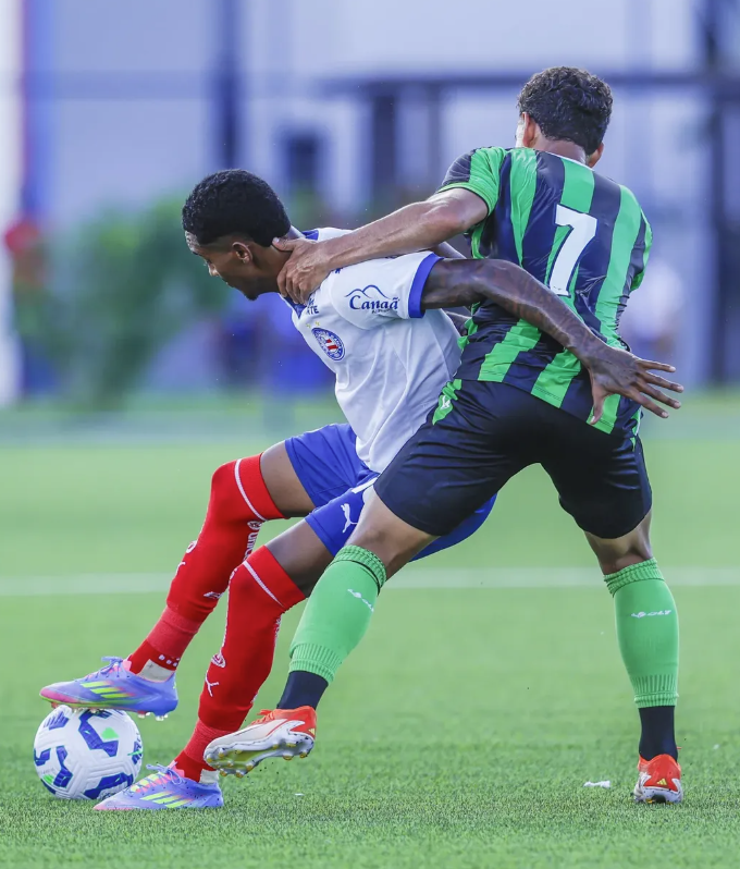 América vence Bahia e chega a sete jogos invicto no Brasileiro Sub-20
