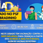 Dia D de imunização contra a gripe acontece neste sábado em São Thomé das Letras