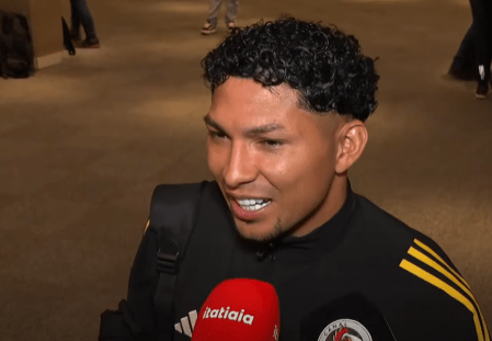 Rony em entrevista após o empate em 0 a 0 entre Cruzeiro e Atlético