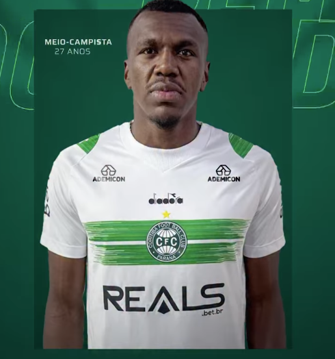 Coritiba anuncia contratação de volante ex-Operário