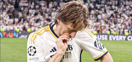 Luka Modric após título da Champions League pelo Real Madrid