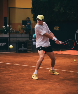 João Fonseca durante Masters 1000 de Roma