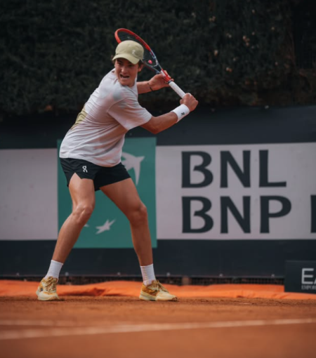 João Fonseca durante Roma Open 2025