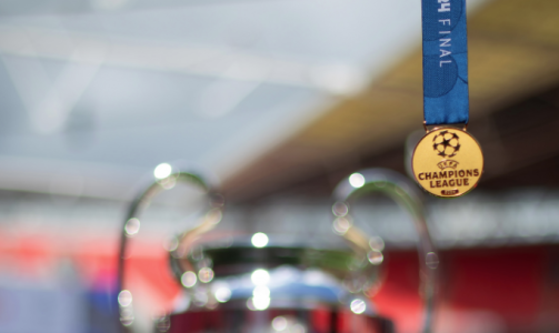 Medalha e troféu da Champions League
